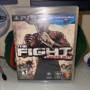 Sony PS3 The Fight: Lights Out (White, Black, Red, Blue) game new